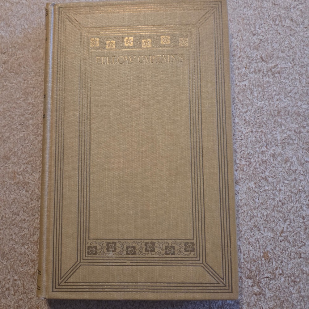 Henry Holt Fellow Captains‎ Sarah Cleghorn Dorothy Canfield Fisher 1916 Tan Gold